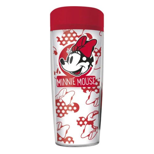 Minnie Mouse Travel bögre 533 ml Fehér/piros