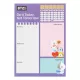Planificator zilnic LINE FRIENDS BT21, A5, 54 pagini, Multicolor