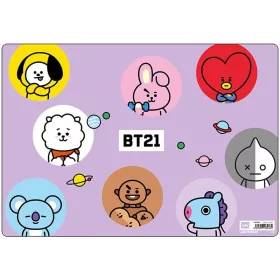   Suport pentru birou BT21, din plastic laminat si baza antiderapanta, 50x30 cm, produs licentiat
