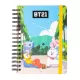 Agenda Line Friends, A5, 180 pagini, Multicolor