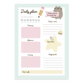   Planificator zilnic Pusheen Foodie, A5, 54 de coli, produs licentiat