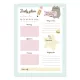 Planificator zilnic Pusheen Foodie, A5, 54 de coli, produs licentiat