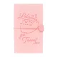 Agenda premium Pusheen, format A5, coperta din piele, inchidere cu elastic, 3 buzunare extra in interior pentru depozitare