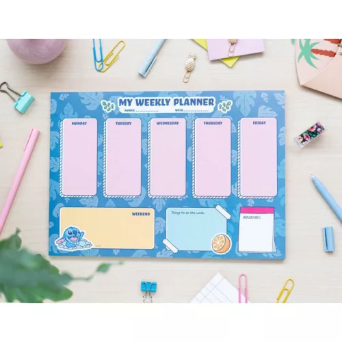 Disney Stitch - Planificator săptămânal 54 pagini A4