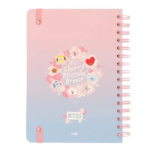 Caiet A5 cu prietenii din linia BT21