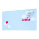 Professzionális egérpad játékhoz és irodai Pusheen Purrfect Love, XL modell, csúszásmentes, vízálló, 80x35 cm
