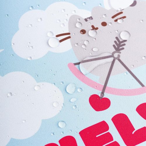 Professzionális egérpad játékhoz és irodai Pusheen Purrfect Love, XL modell, csúszásmentes, vízálló, 80x35 cm