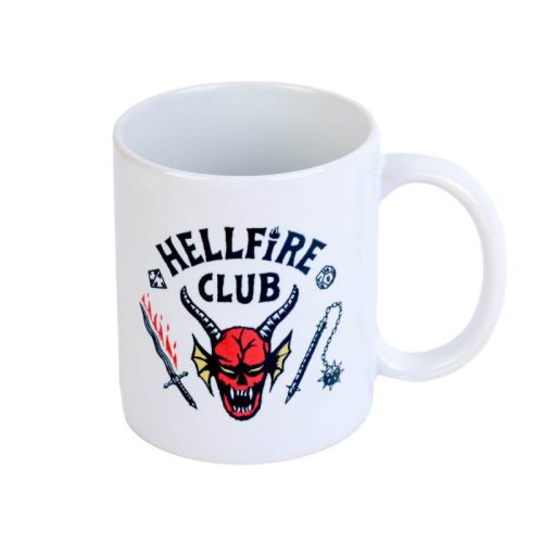 Stranger Things Kerámia bögre díszdobozban 350ml Hellfire Club