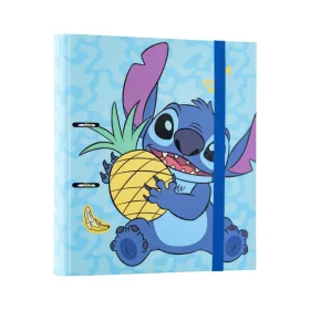   Disney Stitch - Dosar A4 din colecția Tropical (2 inele, bandă elastică)