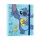 Disney Stitch - Dosar A4 din colecția Tropical (4 inele, bandă elastică)