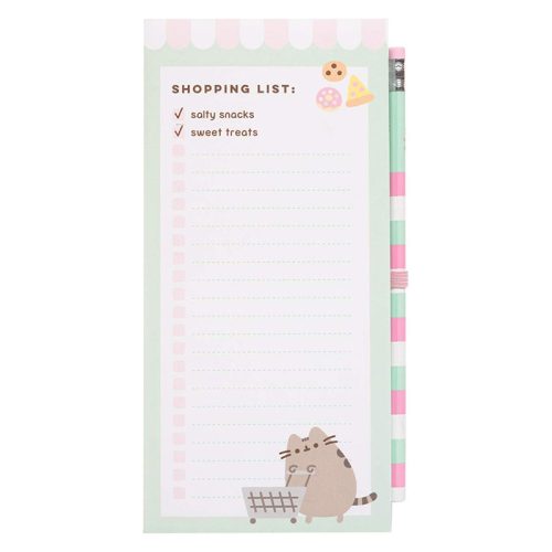 Pusheen - hűtőmágnes beváráslólista Foodie collection (10 x 21 cm)