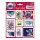 Disney Stitch - 18 darabos öntapadós karácsonyi matrica szett