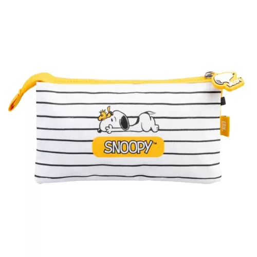 Snoopy - Suport pentru pixuri cu 3 compartimente din colecția Lazy Days