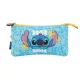 Suport pentru pixuri cu 3 compartimente Disney Stitch din colecția Tropical