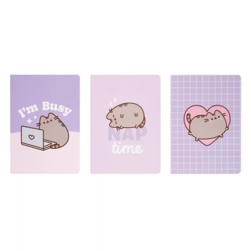 Pusheen - Set de caiete A6 din colecția Moments (3 buc.)