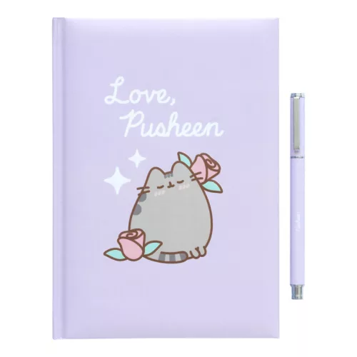 Pusheen - A5-ös jegyzetfüzet és tollkészlet a Moments kollekcióból