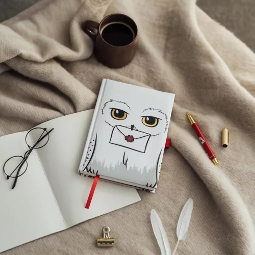 Harry Potter - Caiet A5 cu pix Hedwig