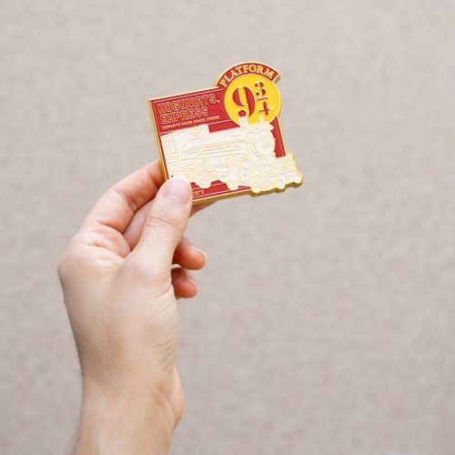 Harry Potter - Hűtőmágnes 9 3/4"-os platform (7x7 cm)
