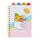 Pusheen - Caiet / Blocnotes A5 din colecția Fruits