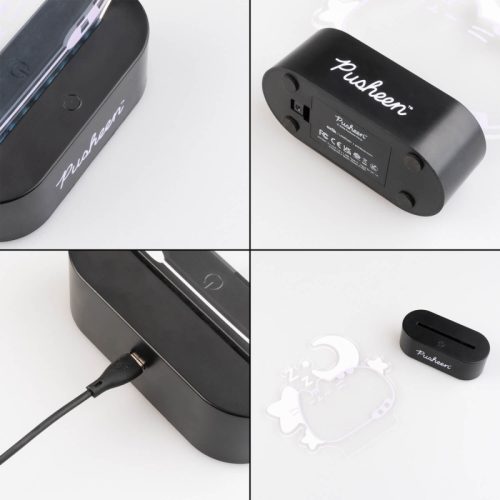 Pusheen - LED éjjeli lámpa az Álmok kollekcióból (19,5 x 17 cm)