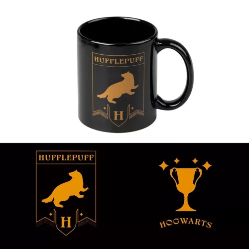 Harry Potter - Kerámia bögre ajándékdobozban 350 ml Hugrabugos