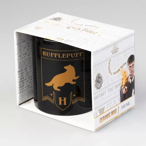 Harry Potter - Kerámia bögre ajándékdobozban 350 ml Hugrabugos