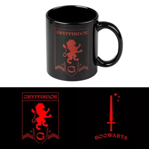 Harry Potter - Kerámia bögre díszdobozban 350 ml Griffendél