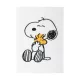 Snoopy - Caiet de pluș / caiet A5 din colecția Lazy Days