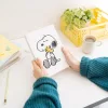 Snoopy - Caiet de pluș / caiet A5 din colecția Lazy Days