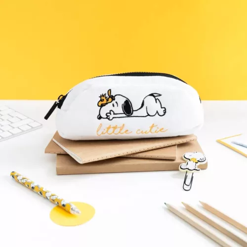 Snoopy - Suport de pluș pentru pixuri, pentru accesoriile din colecția Lazy Days