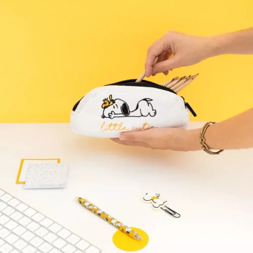 Snoopy - Suport de pluș pentru pixuri, pentru accesoriile din colecția Lazy Days