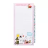 Moomin - Caiet magnetic / listă de cumpărături pentru frigider + creion (10 x 21 cm)