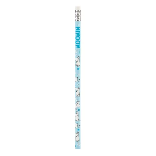 Moomin - Caiet magnetic / listă de cumpărături pentru frigider + creion (10 x 21 cm)