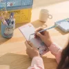 Moomin - Caiet magnetic / listă de cumpărături pentru frigider + creion (10 x 21 cm)