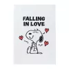 Snoopy - Caiet de pluș / caiet A5 din colecția Love Season
