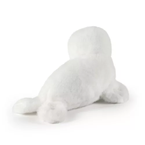 Rappa - Plüss valósághű kabalafigura fehér fóka 25 cm Környezetbarát
