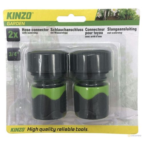 Kinzo - Csatlakozók egy kerti tömlőhez 2 db.