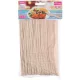 Set 50 cutite Cuisine Elegance, Lemn, 16.5cm, Bej