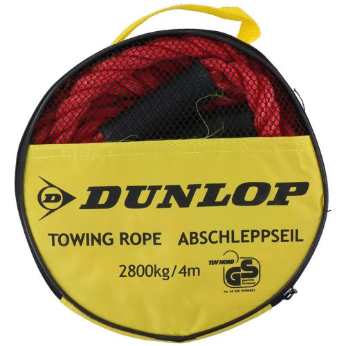 Dunlop vonókötél horgokkal 4m / 2800kg