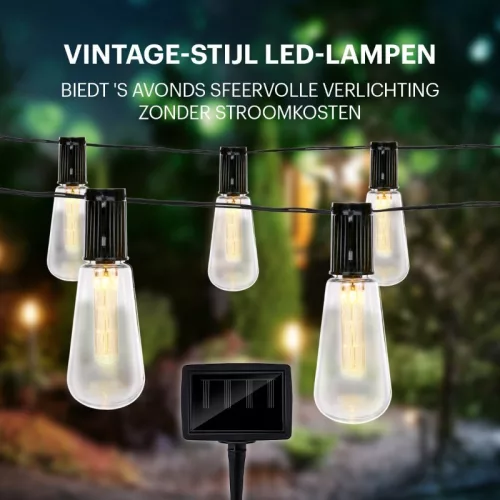 Grundig - Napelemes kerti LED lámpák 3,35 m
