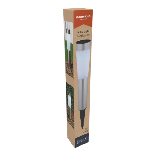 Grundig - Napelemes kerti lámpa LED 7,5x56 cm