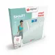 Alpina - Intelligens fürdőszobai mérleg 180 kg-os felügyeleti alkalmazással