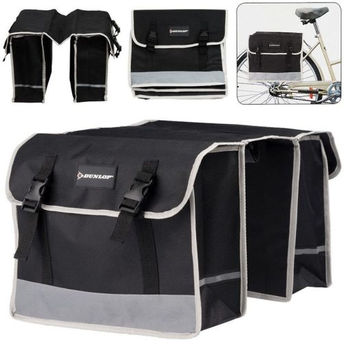 Dunlop kétoldalas kerékpártáska csomagtartóra, 26l