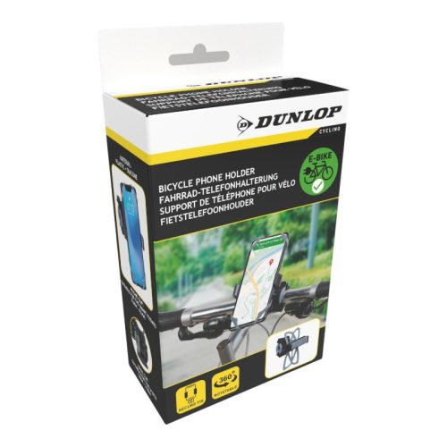 Dunlop - Kerékpáros telefontartó (szürke)