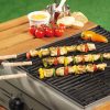 BBQ - nyárs nyárshoz teljesen fém 24 cm (4 db)