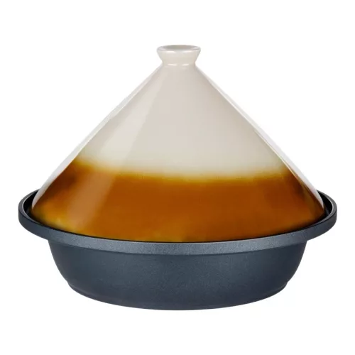 Alpina - Tajine pörköltfazék kerámia kúpos fedővel 30x25 cm 2,5 L