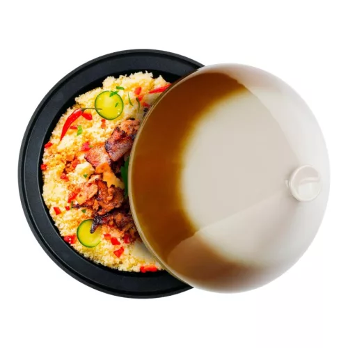 Alpina - Tajine pörköltfazék kerámia kúpos fedővel 30x25 cm 2,5 L