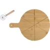 Alpina - Pizza tálalókészlet, 34 cm-es tálalódeszka + kés