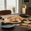 Alpina - Pizza tálalókészlet, 34 cm-es tálalódeszka + kés