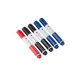 Topwrite - Set markere permanente 5 buc. (negru/albastru/roșu)